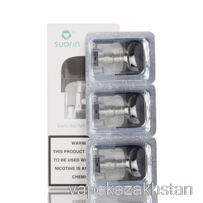 Vape Kazakhstan Suorin ACE Replacement Pods 2mL Refillable Pods